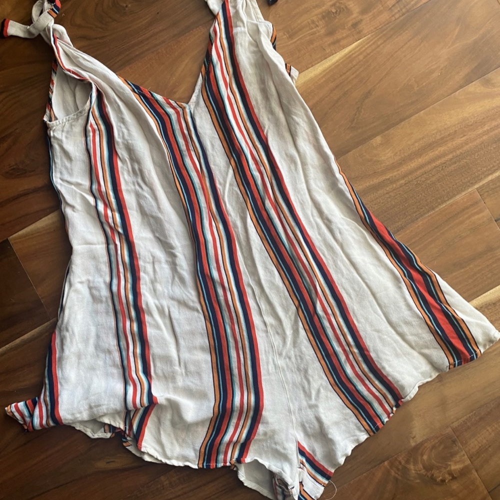 Honey Punch Multicolor Striped Jumpsuit